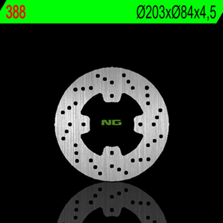 Disque de frein NG BRAKES rond fixe 388 | Oxmoto