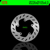 Disque de frein NG BRAKES rond fixe 1078 | Oxmoto