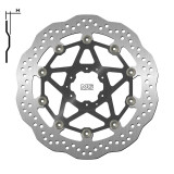 Disque de frein NG BRAKES pétale flottant 1643XG | Oxmoto