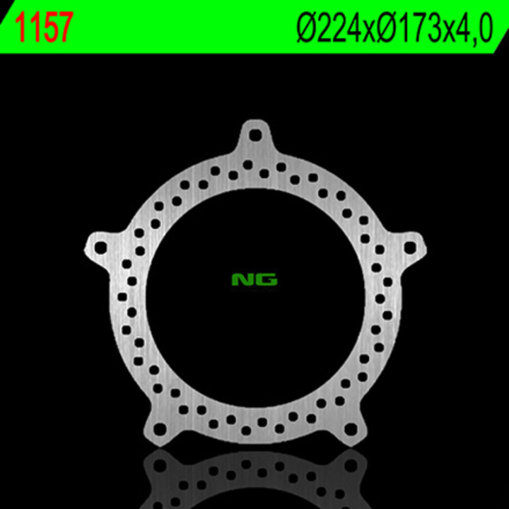 Disque de frein NG BRAKES rond fixe 1157 | Oxmoto