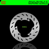 Disque de frein NG BRAKES rond fixe 632 | Oxmoto