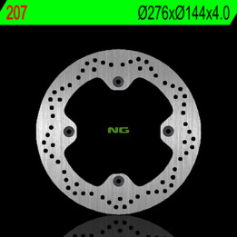 Disque de frein NG BRAKES rond fixe 207 | Oxmoto