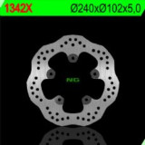 Disque de frein NG BRAKES pétale fixe 1342X | Oxmoto