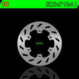 Disque de frein NG BRAKES rond fixe 003 | Oxmoto