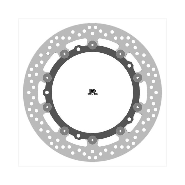 Disque de frein NG BRAKE rond flottant | Oxmoto