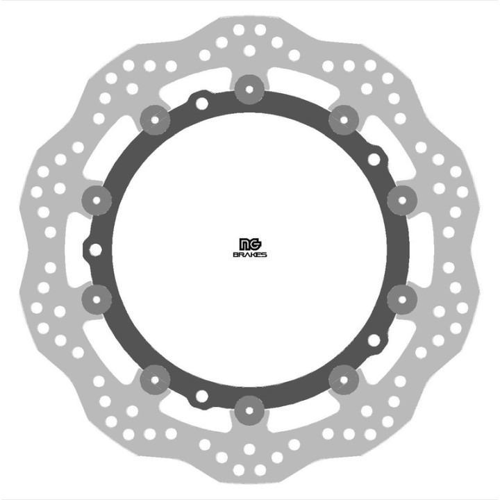 Disque de frein NG BRAKE pétale flottant | Oxmoto