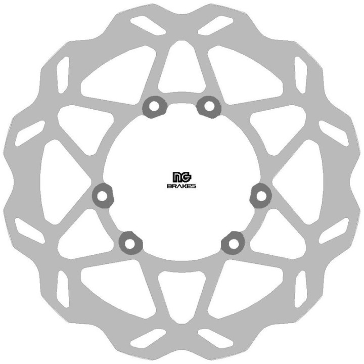 Disque de frein NG BRAKES rond fixe - avant 2111X | Oxmoto