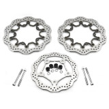 Kit disque de frein Oversize NG BRAKES rond flottant - T-Max 530/560 Radial