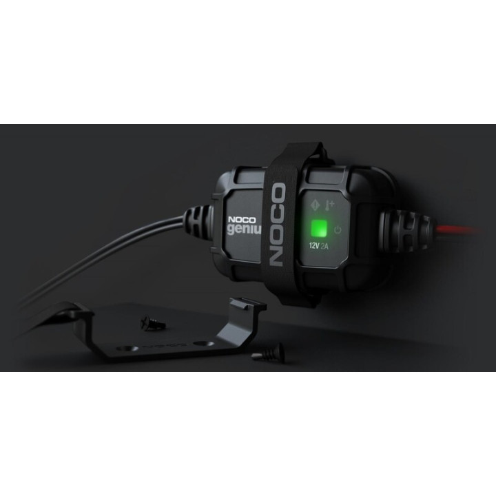 Chargeur de batterie intelligent montage direct cosses Noco Genius2D 12V 2A