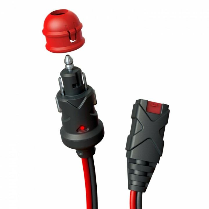 Câble chargeur de batterie 12V Dual-Size Male Plug allume-cigare 60cm Noco X-Connect 12V