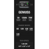 Chargeur de batterie intelligent Noco Genius5 6/12V 5A