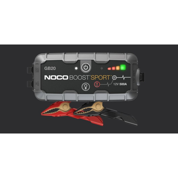 Booster de batterie lithium Noco GB20 12V 500A | Oxmoto