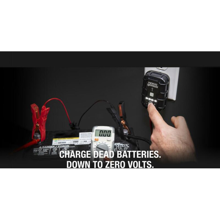 Chargeur de batterie intelligent Noco Genius1 6/12V 1A