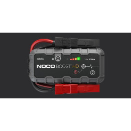 Booster de batterie lithium Noco GB70 12V 2000A | Oxmoto