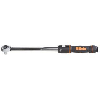 Clé dynamométrique à déclanchement Beta 10-50nm 3/8" avec cliquet réversible pour serrage à droite/précision ± 3%/5 pièces