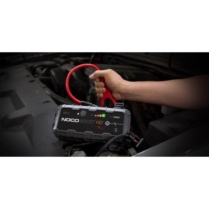 Booster de batterie lithium Noco GB70 12V 2000A | Oxmoto