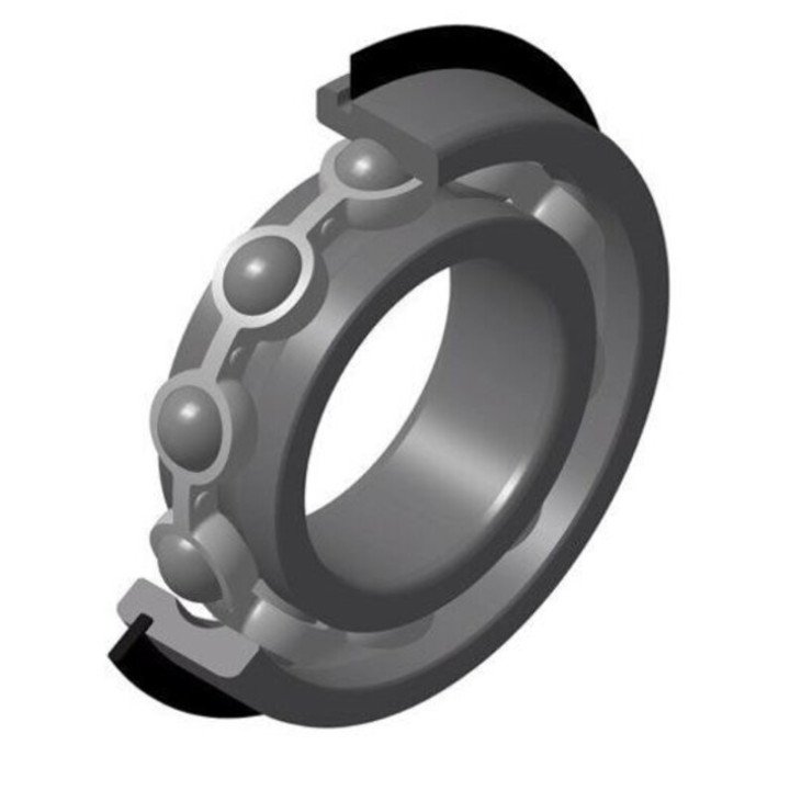 Roulement de vilebrequin NTN 20x47x14mm 6204NRC3 | Oxmoto
