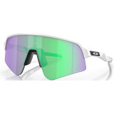Lunettes de soleil Oakley Sutro Lite Sweep Matte White - verres Prizm Road Jade