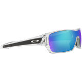 Lunettes de soleil Oakley Turbine Rotor Polished Clear - verres Prizm Sapphire