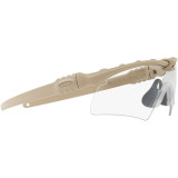 Lunettes de soleil Oakley SI Ballistic M Frame 3.0 Bone - verres Clear