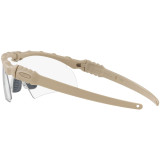 Lunettes de soleil Oakley SI Ballistic M Frame 3.0 Bone - verres Clear