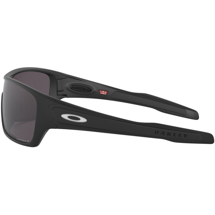 Lunettes de soleil Oakley Turbine Rotor Matte Black - verres Prizm Grey Polarized