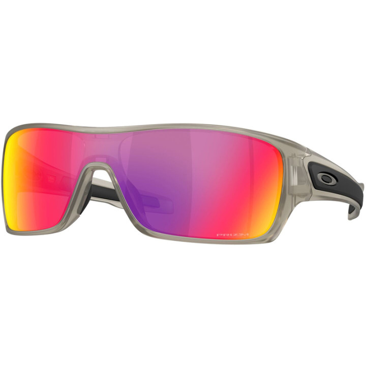 Lunettes de soleil Oakley Turbine Rotor Matte Trans Grey Ink - verres Prizm Road
