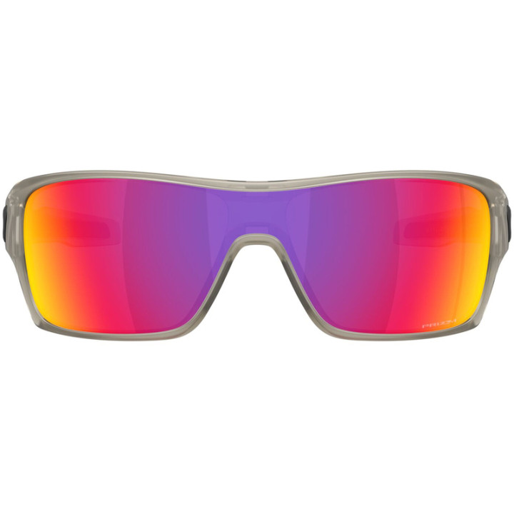 Lunettes de soleil Oakley Turbine Rotor Matte Trans Grey Ink - verres Prizm Road
