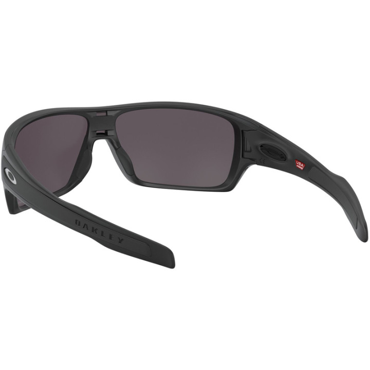 Lunettes de soleil Oakley Turbine Rotor Matte Black - verres Prizm Grey Polarized