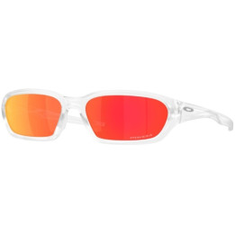 Lunettes de soleil Oakley Terraforma Matte Clear - verres Prizm Ruby