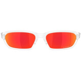 Lunettes de soleil Oakley Terraforma Matte Clear - verres Prizm Ruby