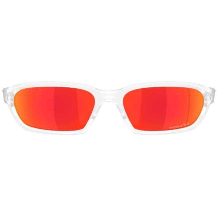 Lunettes de soleil Oakley Terraforma Matte Clear - verres Prizm Ruby