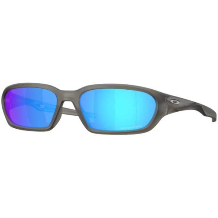 Lunettes de soleil Oakley Terraforma Matte Grey Smoke - verres Prizm Sapphire