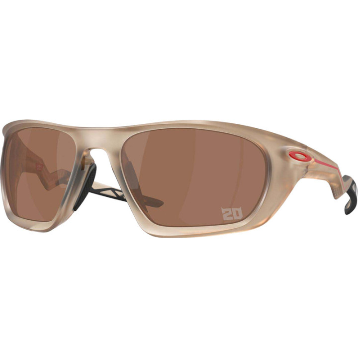 Lunettes de soleil Oakley Lateralis Matte Sepia - verres Prizm Tungsten