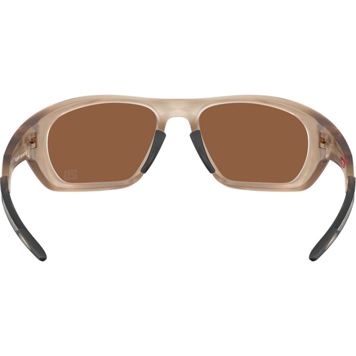 Lunettes de soleil Oakley Lateralis Matte Sepia - verres Prizm Tungsten