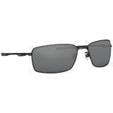 Lunettes de soleil Oakley Square Wire Polished Black - verres Prizm Black