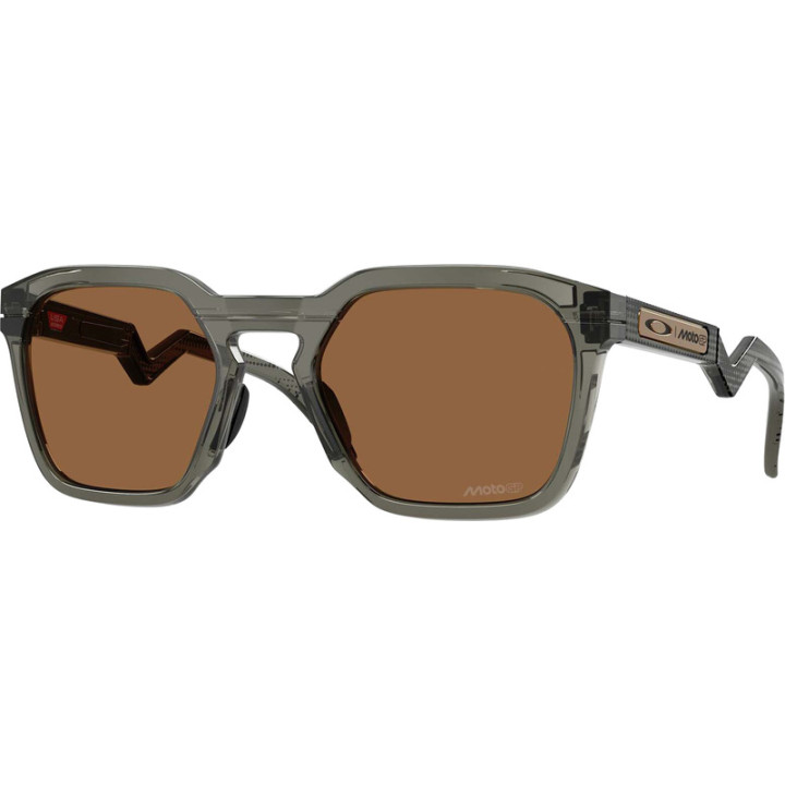 Lunettes de soleil Oakley HSTN SQ Grey Smoke - verres Prizm Bronze