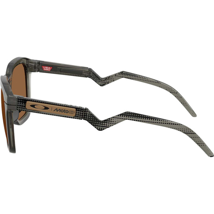 Lunettes de soleil Oakley HSTN SQ Grey Smoke - verres Prizm Bronze