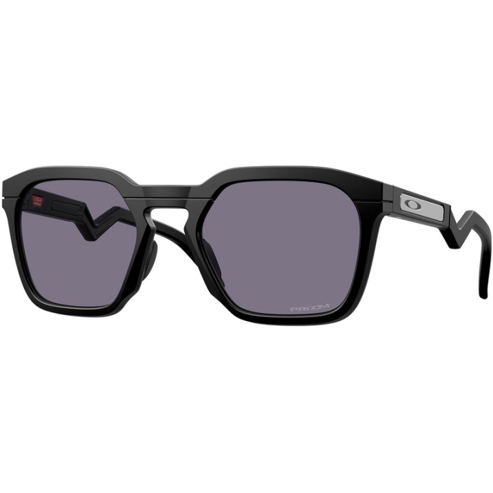 Lunettes de soleil Oakley HSTN SQ Matte Black - verres Prizm Grey
