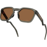 Lunettes de soleil Oakley HSTN SQ Grey Smoke - verres Prizm Bronze