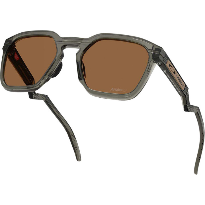 Lunettes de soleil Oakley HSTN SQ Grey Smoke - verres Prizm Bronze