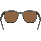 Lunettes de soleil Oakley HSTN SQ Grey Smoke - verres Prizm Bronze