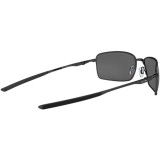 Lunettes de soleil Oakley Square Wire Polished Black - verres Prizm Black