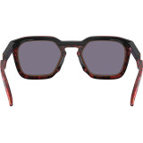 Lunettes de soleil Oakley HSTN SQ Polished Black - verres Prizm Sapphire Alt