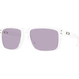 Lunettes de soleil Oakley Holbrook Matte Clear - verres Prizm Slate