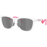 Lunettes de soleil Oakley Frogskins Hybrid Matte White - verres Prizm Black