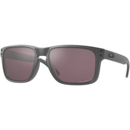 Lunettes de soleil Oakley Holbrook Polarized Steel - verres Prizm Daily Polarized