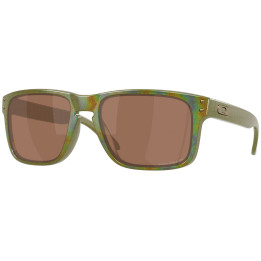 Lunettes de soleil Oakley Holbrook Polarized Fern Spacedust - verres Prizm Tungsten Polarized