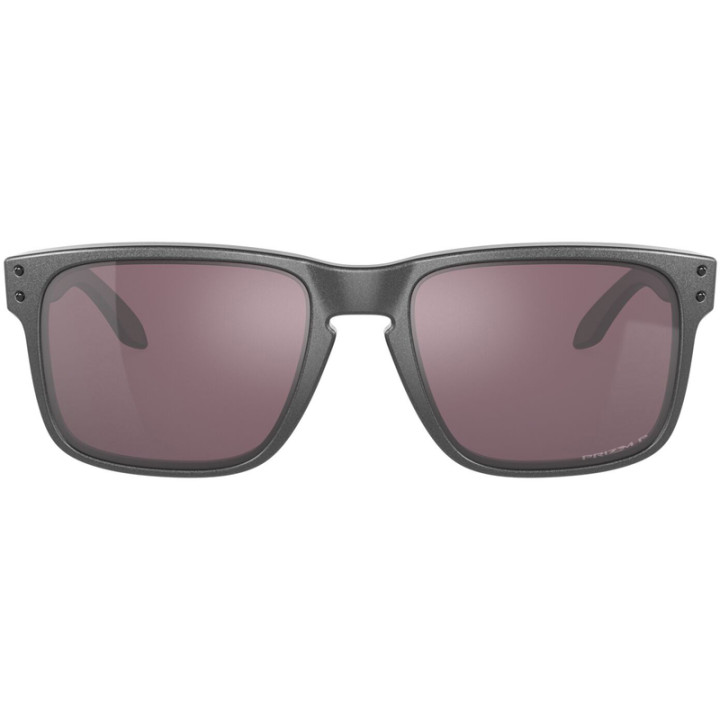 Lunettes de soleil Oakley Holbrook Polarized Steel - verres Prizm Daily Polarized