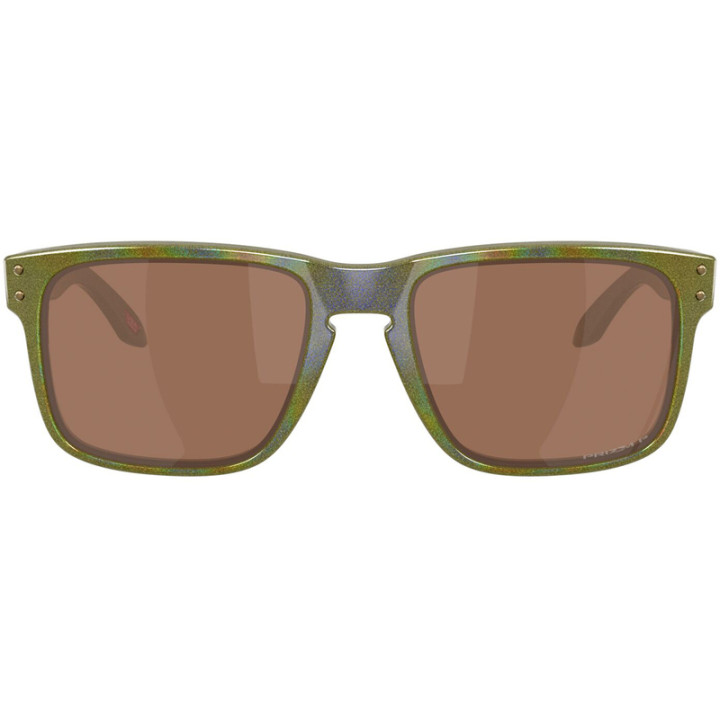 Lunettes de soleil Oakley Holbrook Polarized Fern Spacedust - verres Prizm Tungsten Polarized